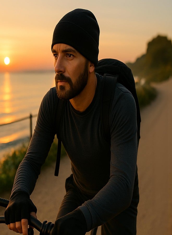 ASVP Shop Merino Wool Beanie Hat - Soft, Warm, Quick-Dry Hat for Men & Women - Image 5