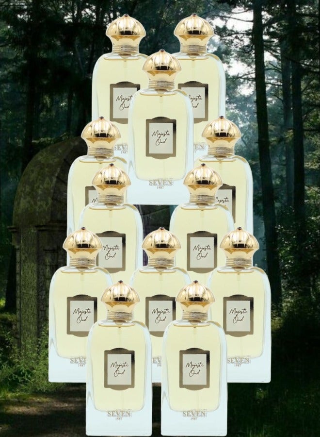 12 Pieces Majestic Oud Perfume 100ML