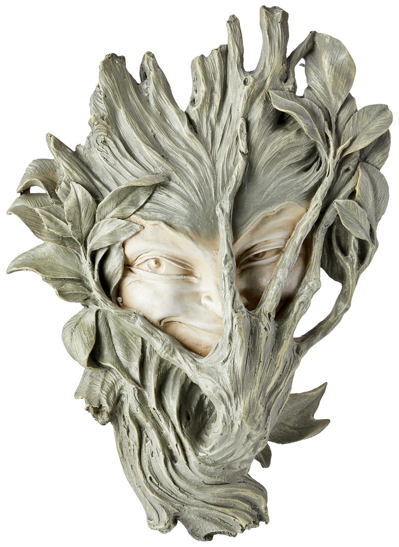 Design Toscano BASHFUL WOOD SPRITE PLAQUE 