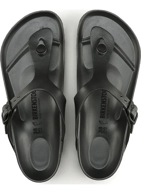 BIRKENSTOCK 1001505 Gizeh Eva Metallic Anthracite