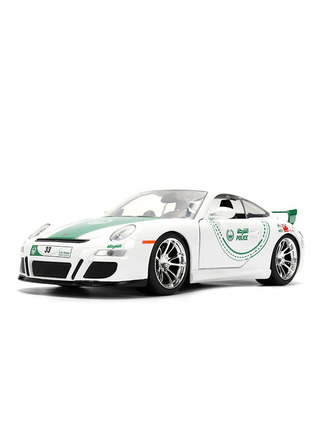 JADA جادا - سيارة بورش 911 شرطة دبي - نموذج مصغر بمقياس 1:24 - Image 5