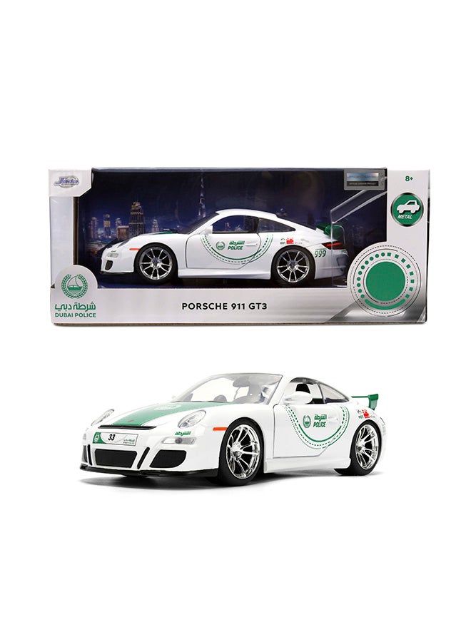 JADA جادا - سيارة بورش 911 شرطة دبي - نموذج مصغر بمقياس 1:24 - Image 2