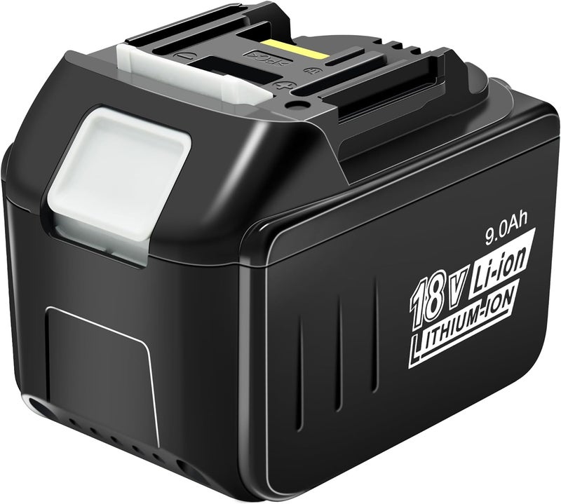 CHAUNVEN بطارية بديلة بسعة 9.0Ah لبطارية ماكيتا 18 فولت متوافقة مع بطاريات 18 فولت BL1890B BL1860B BL1850B BL1840B BL1830B BL1815 - Image 1