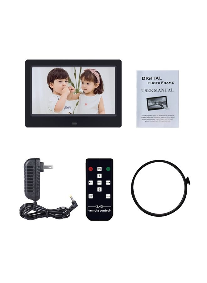 DPF-706-2.4G 7 inch Digital Photo Frame LED Wall Mounted Advertising Machine, Plug:AU Plug(White) - Image 2