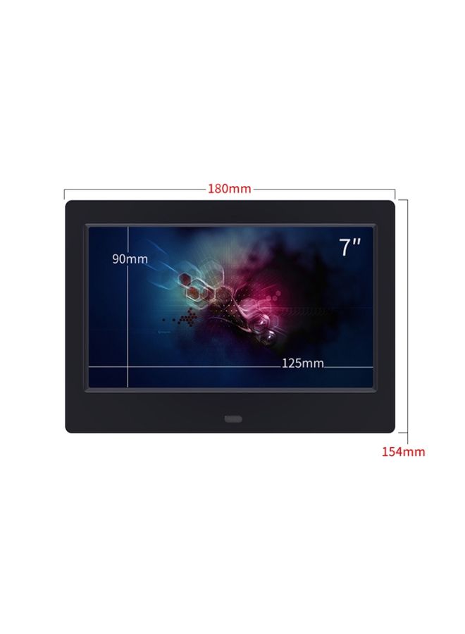 DPF-706-2.4G 7 inch Digital Photo Frame LED Wall Mounted Advertising Machine, Plug:AU Plug(White) - Image 3