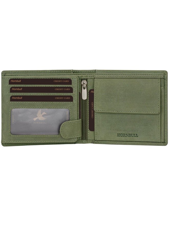 HORNBULL Themes Green RFID Blocking Leather Wallet for Men | Wallets Men Leather | Mens Wallet - pzsku/Z94C59E85EC3966CECDFAZ/45/_/1738306333/9dbf43d6-f4c9-4110-aad4-454700d55714