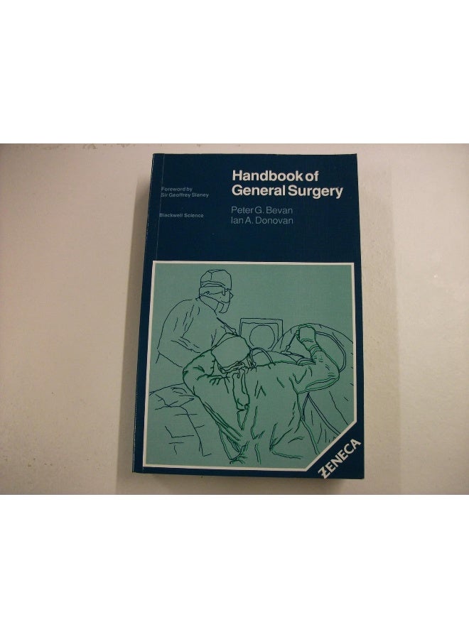 Handbook of General Surgery