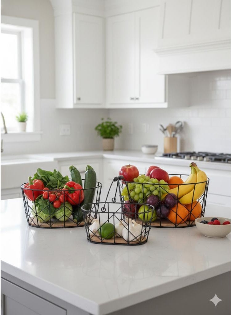 MARS Q Multi-use fruit and vegetable basket set - Image 4
