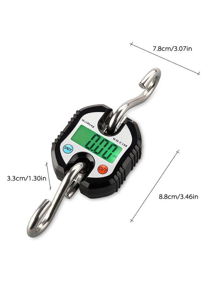 NIBEMINENT Portable Electronic Digital Scale Black - Image 5