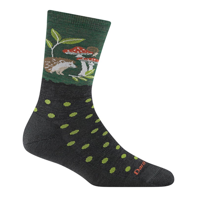 Darn Tough Vermont Darn Tough Womens Wildlife Lightweight Lifestyle Cushioned Crew Sock Style 6105 - Image 2