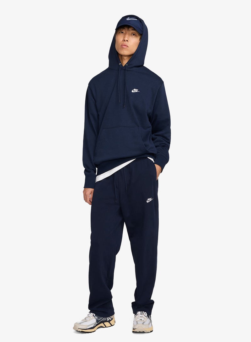Nike Club Knit Open Hem Sweatpants - Image 4