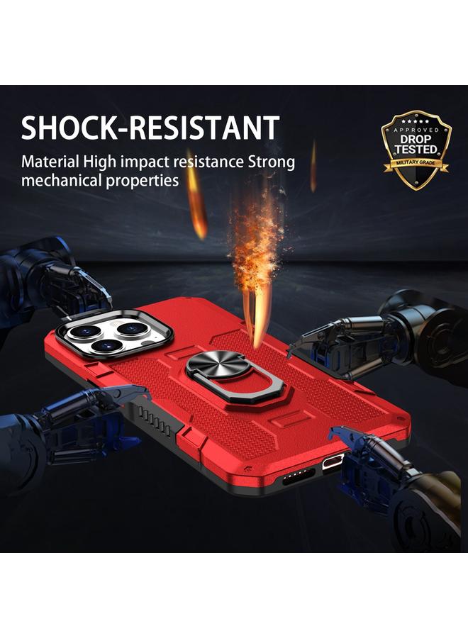 Zaboon Case For iPhone 12 / 12 Pro Ring Holder Armor Hybrid Phone Case - Image 5