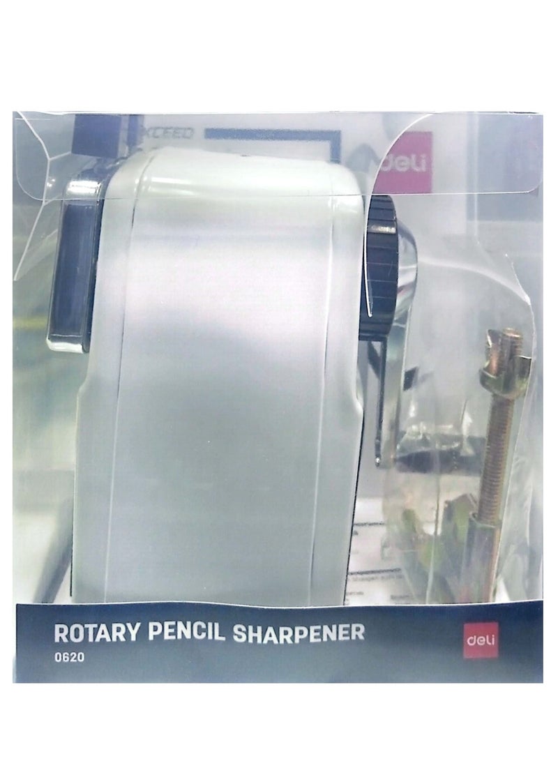 Deli Rotary Pencil Sharpener With Metal Body Assorted color - Image 3