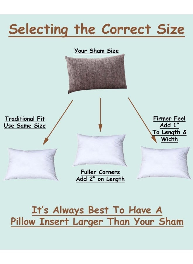Pillowflex Premium Polyester Throw Pillow Insert  20x30  Ultra Soft Large Rectangle Throw Pillow Couch Sham Lumbar Back Sofa  Machine Washable  Decorative Accent Form  1 Soft Pillow - Image 3