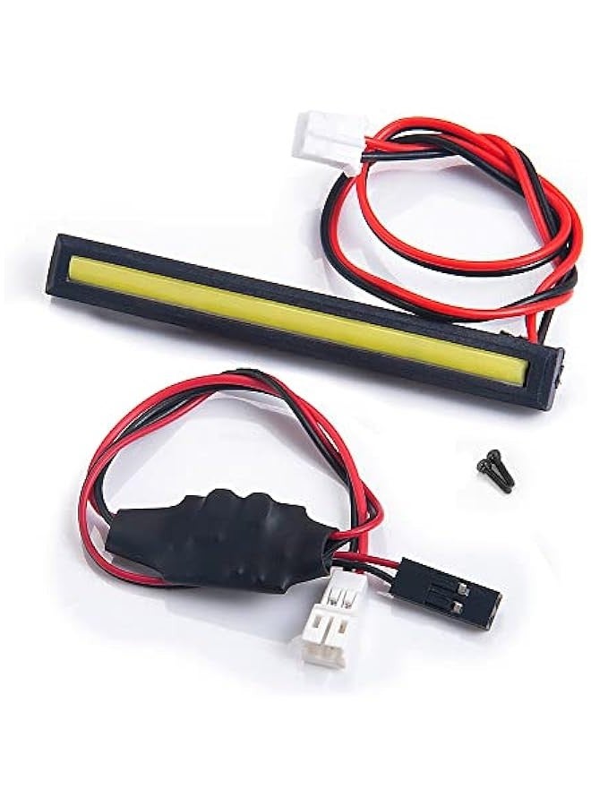 Loquat 1/24th RC Car Light Bar LED Roof Lamp White Color Upgrades for Axial SCX24 Deadbolt AXI90081 RC Crawler Car Accessories Parts (90081) - Image 4