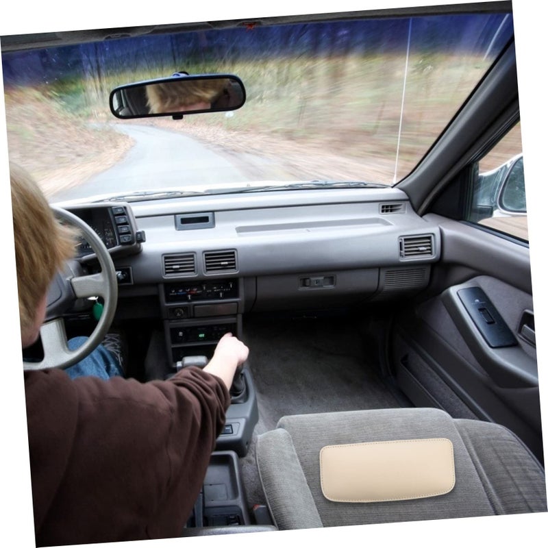 Auto Knee Cushion Pad Thigh Support for Comfortable Driving Alleviates Pressure Joints Durable Easy Install - Image 3