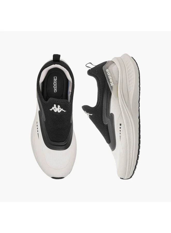 كابا Men's Logo Print Slip-On Sports Shoes with Pull Tab