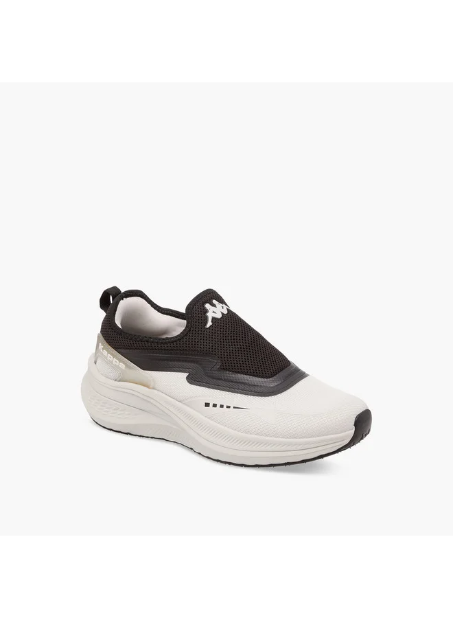 كابا Men's Logo Print Slip-On Sports Shoes with Pull Tab