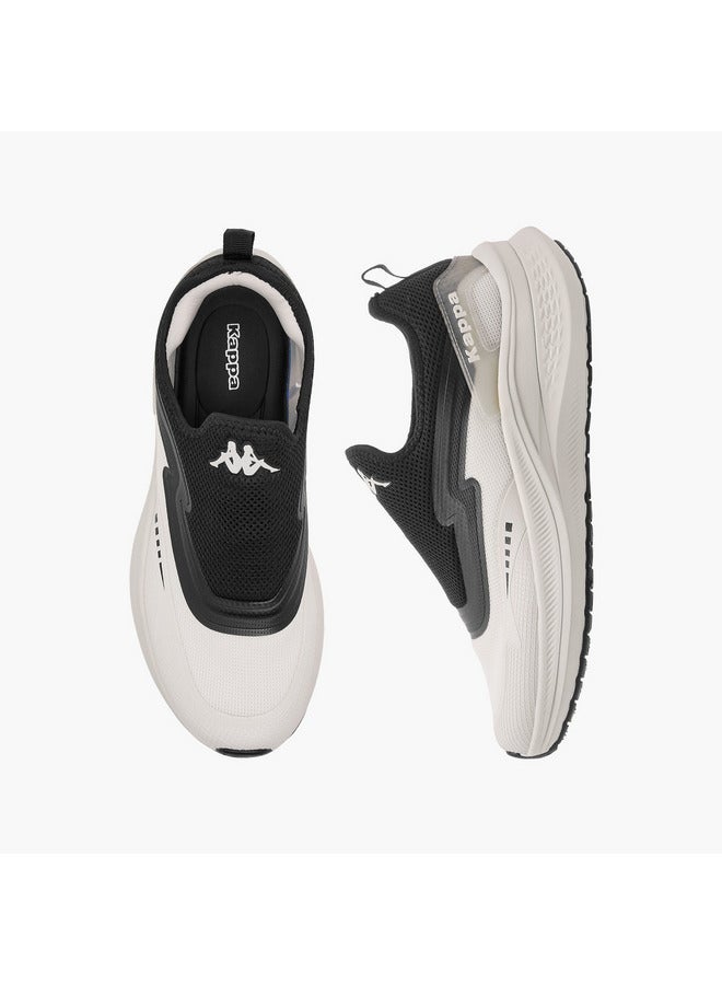كابا حذاء رياضي رجالي سليب أون بطبعة شعار مع شريط سحب - Image 3