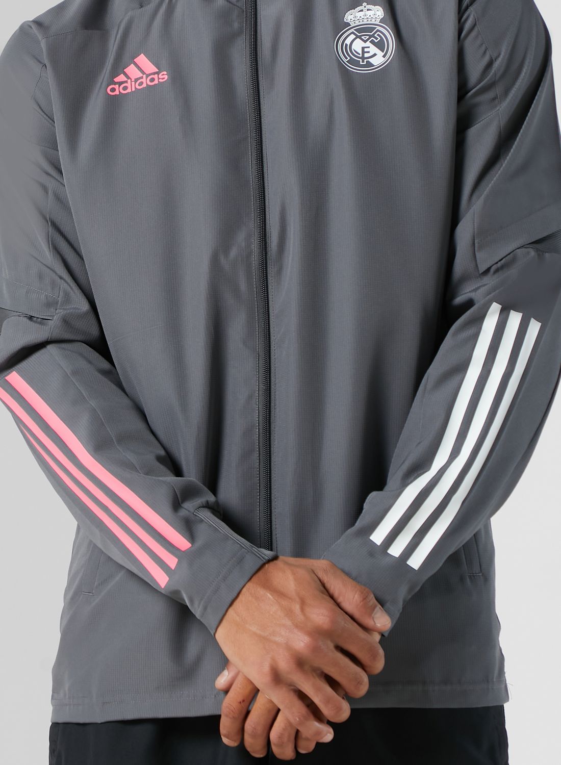 2001-02 Real Madrid adidas Track Jacket - 8/10 - (S)