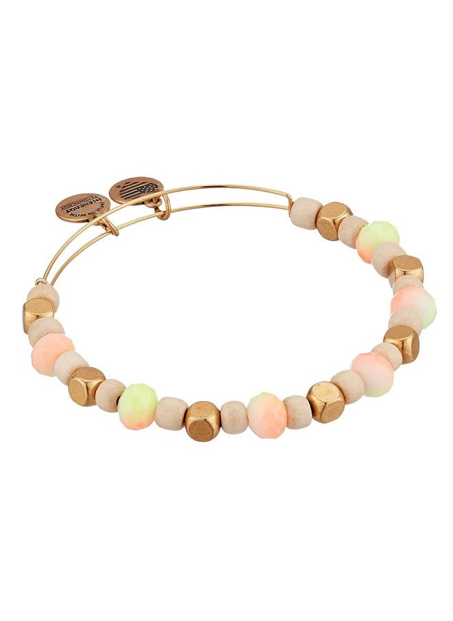 ALEX AND ANI Seaside Sorbet Bangle Bracelet Mango One Size 