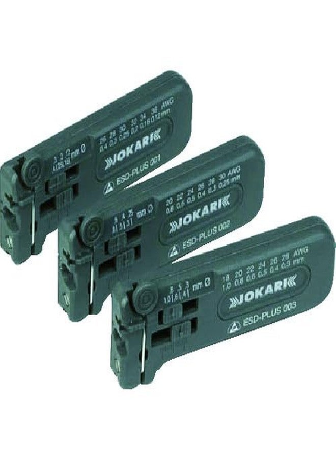 جوكاري أداة تجريد كابلات ESD صغيرة الدقة من جوكاري 40028، مقاس 30-20 AWG - متعددة الألوان - Image 2