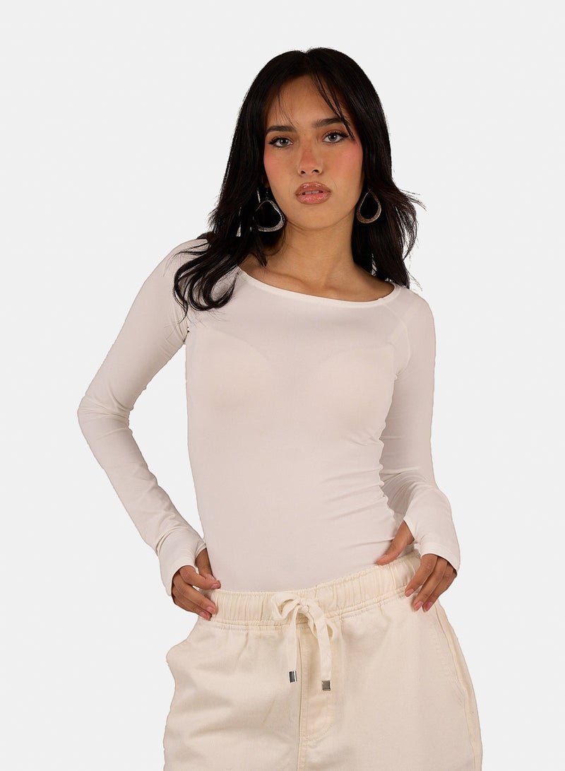 Clue Bodysuit with Thumbhole Cuffs - Image 1