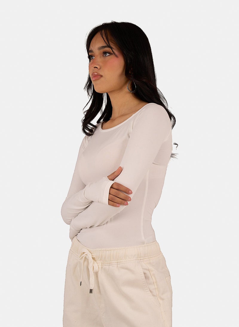 Clue Bodysuit with Thumbhole Cuffs - Image 2