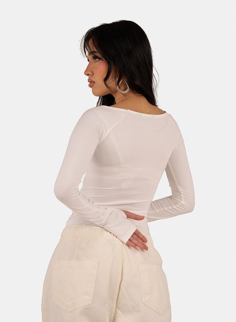 Clue Bodysuit with Thumbhole Cuffs - Image 3