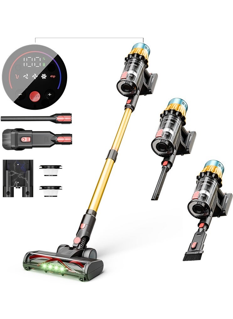 Joshberg Cordless Vacuum Cleaner, 650W 40KPA Self-Standing Vacuum Cleaners for Home, Stick Vacuum with Charging Dock Station Removable Battery, Handheld Vacuum for Pet Hair/Carpet/Floor - Image 1