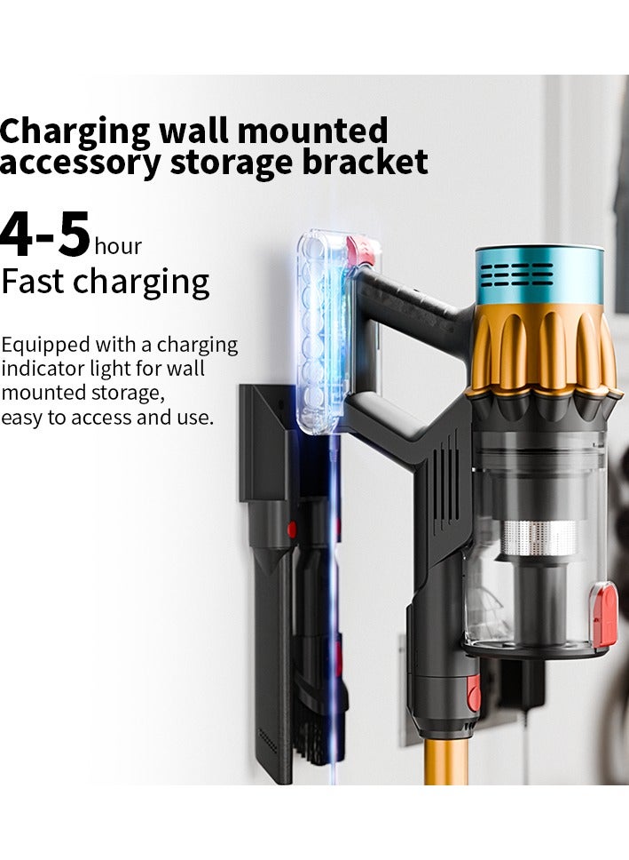 Joshberg Cordless Vacuum Cleaner, 650W 40KPA Self-Standing Vacuum Cleaners for Home, Stick Vacuum with Charging Dock Station Removable Battery, Handheld Vacuum for Pet Hair/Carpet/Floor - Image 4