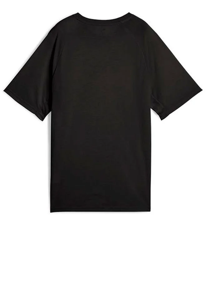 PUMA puma black Evostripe Relaxed T-Shirt for Women | Best Price UAE