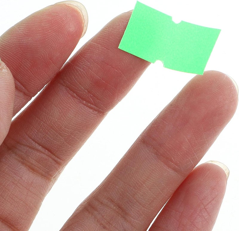 Beavorty Fluorescent Green Price Label Tags 5000pcs Adhesive Sale Tags for Retail Store Price Marker Tape Compatible for Supermarket Pricing - Image 3
