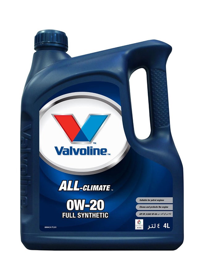 Valvoline All Climate SP 0W20 - 4L 