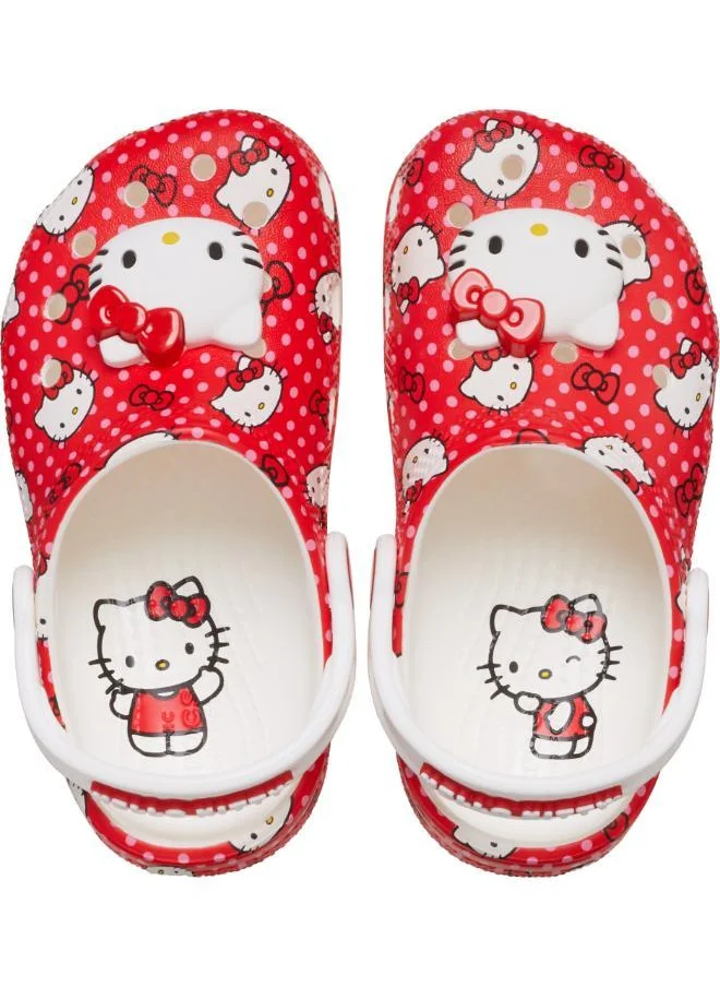 crocs Toddlers Hello Kitty Red Classic Clog
