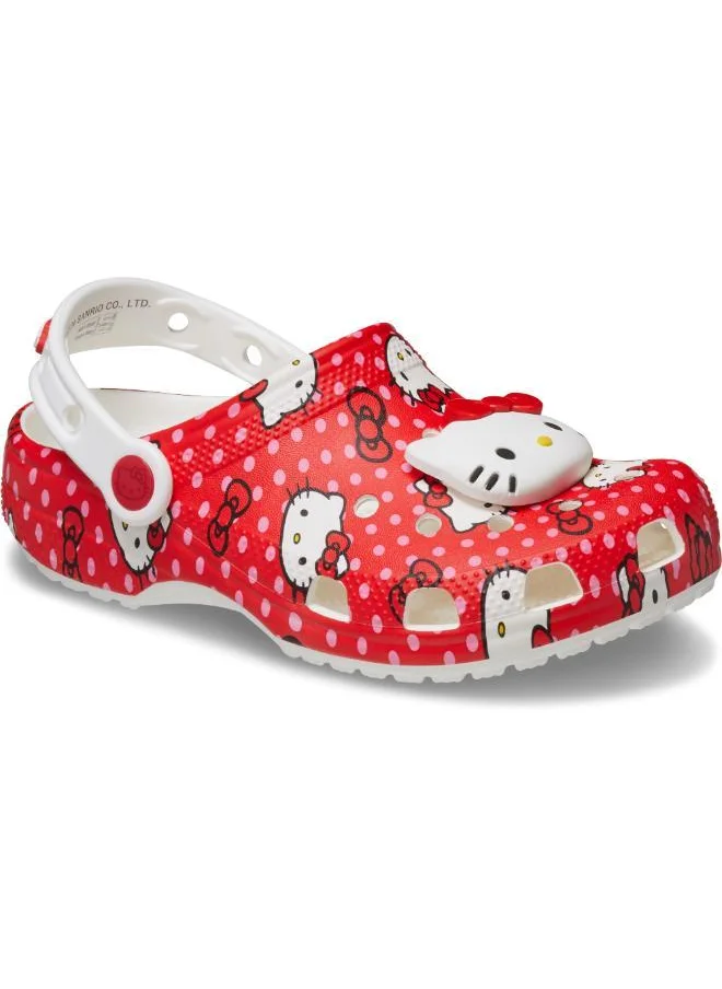 crocs Toddlers Hello Kitty Red Classic Clog