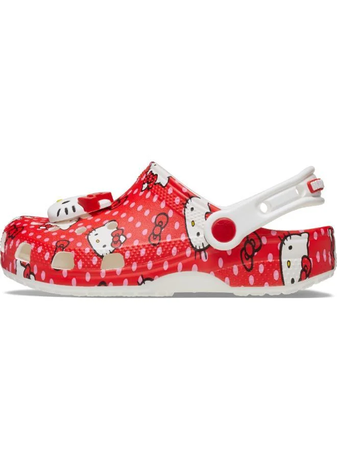 كروكس كلوج كلاسيك هالو كيتي أحمر للأطفال