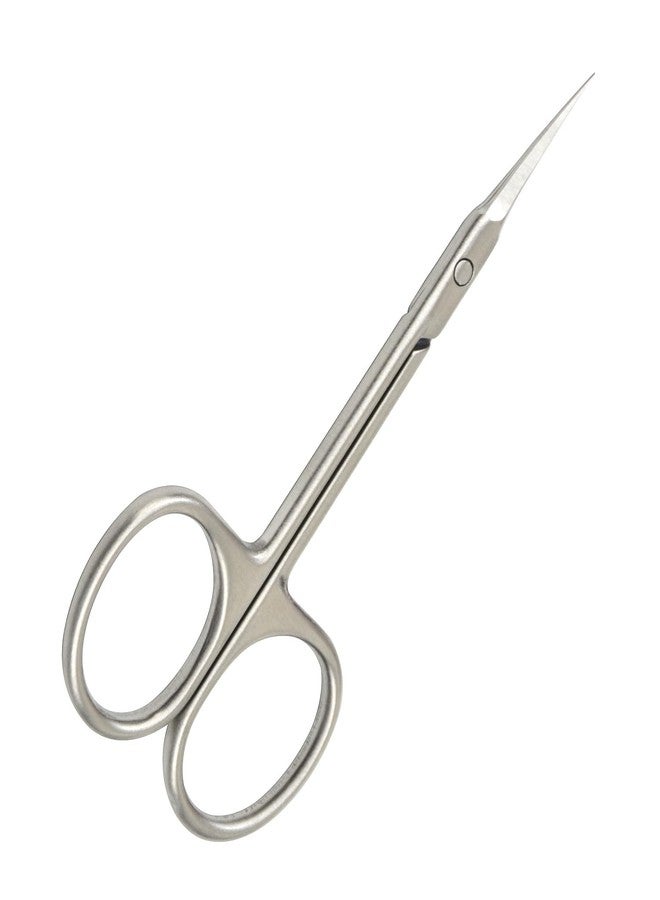 YTBYT Cuticle Scissors Extra Fine Curved Blade Beauty Scissors for Eyebrow, Eyelash, Manicure, Pedicure and Dry Skin (Curved Tip) - Image 1