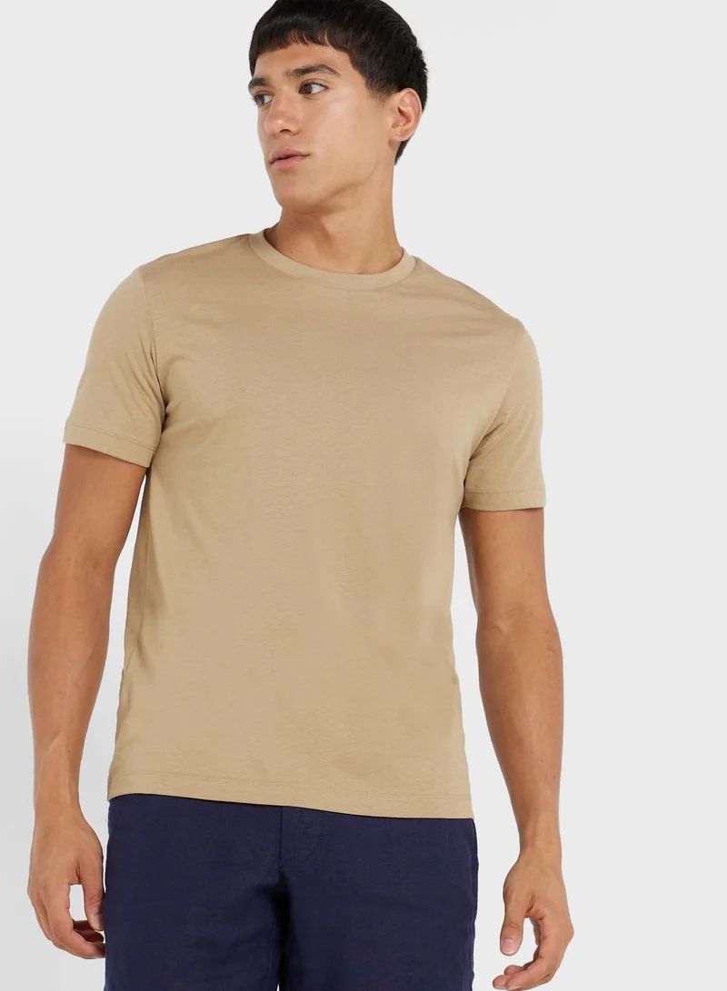 Mango Man Essential Crew Neck T-Shirt