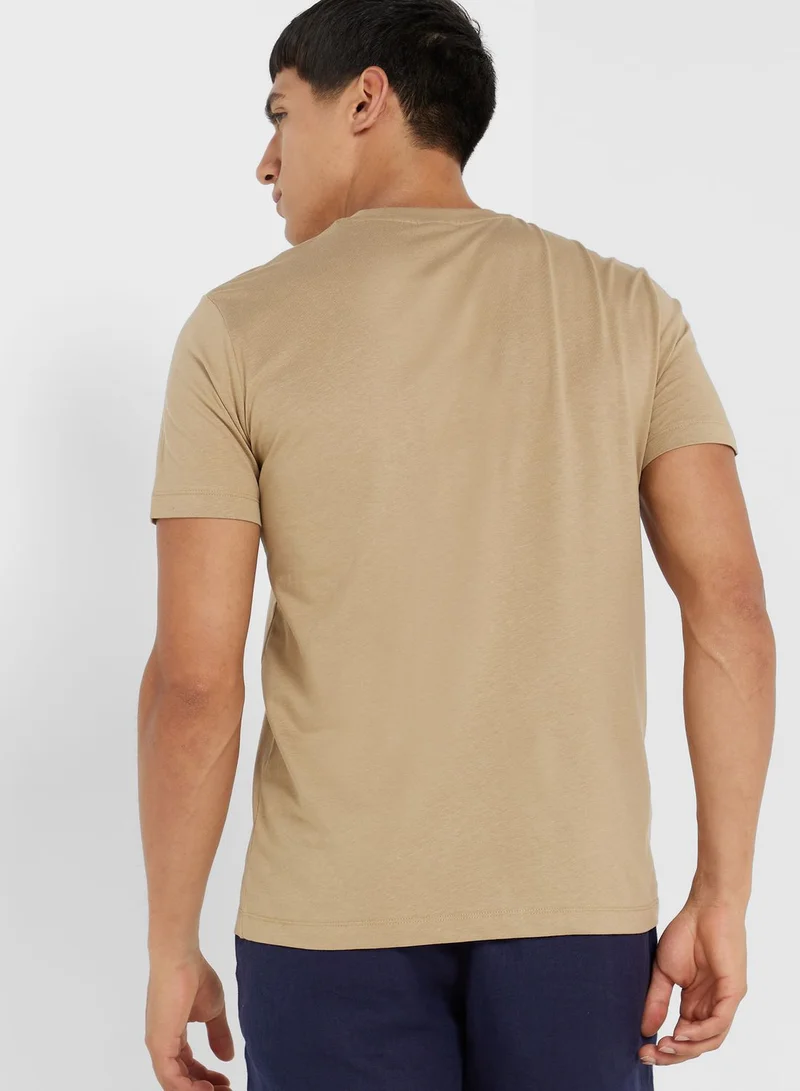 Mango Man Essential Crew Neck T-Shirt
