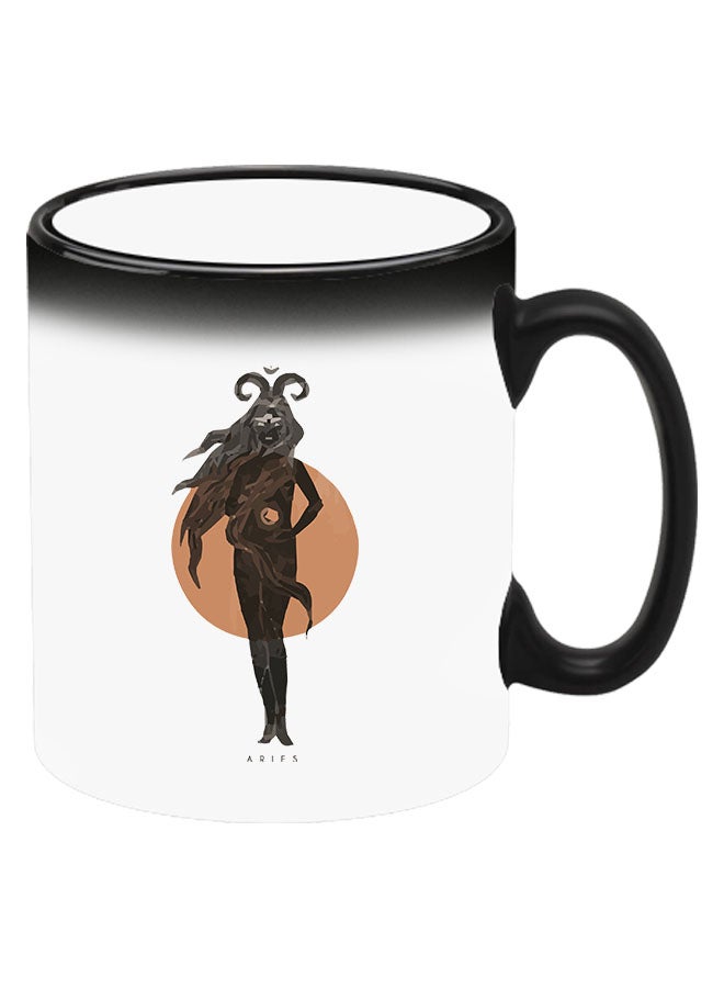 Theodor Colour Changing Heat Sensitive Magic Mug - Add Hot Tea or Coffee Aries For Home Office Gift Kids Men Women  - Image 2