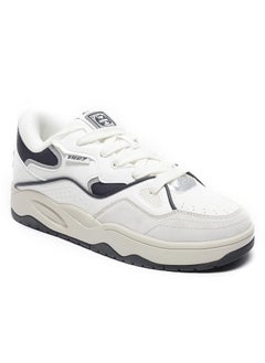 XTEP XTEP Canvas White,Carbon Black,Light Heather Grey Classic Sneakers for Men Euro- 40  - Image 1