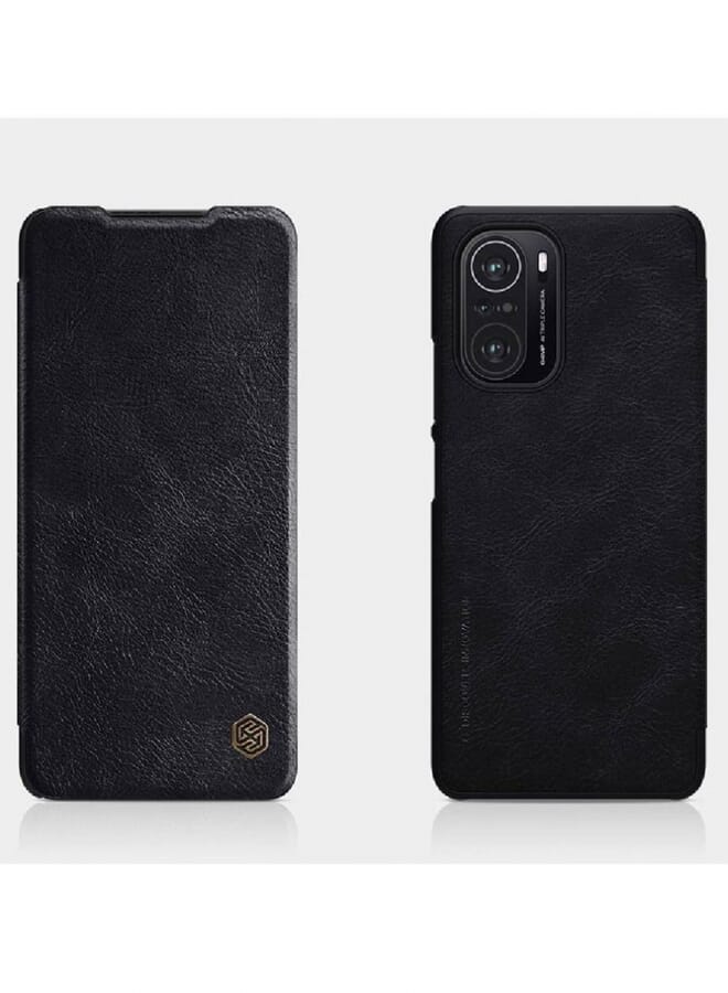 Nillkin Protective Leather Flip Case Cover For Redmi Poco F3 - Image 2