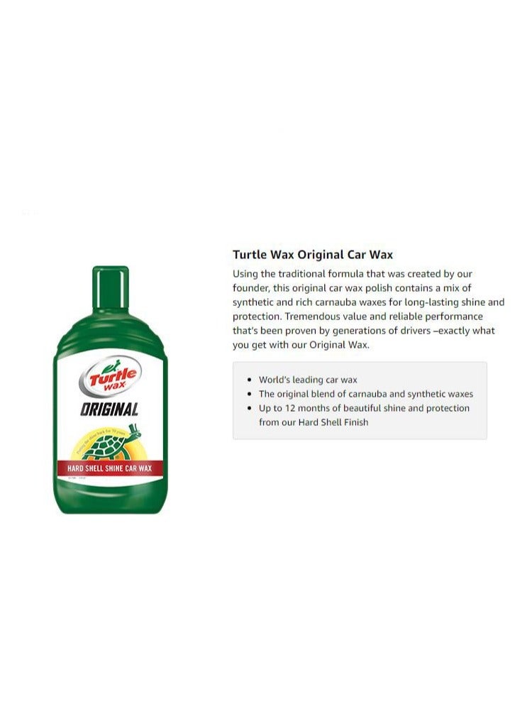 Turtle Wax  Car Wax detailer and protector  500 ml - Image 2