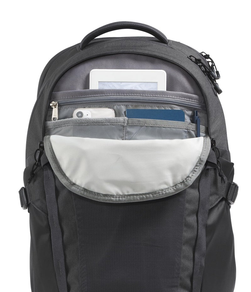The North Face Recon Everyday Laptop Backpack | Daypack with Water Repellent Finish, 16" Laptop Sleeve, 2 Water Bottle Pockets, Asphalt Grey Light Heather/TNF Black-NPF, One Size - Image 4