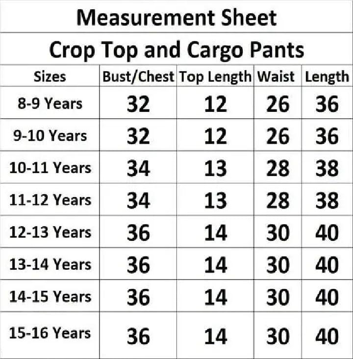 Ameeha Hip Hop Dance Costume Set, Crop Top, Tank Top, Cargo Jogger Pants, 3-Piece Street Style Outfit (Red, 9 Years-10 Years) - Image 5