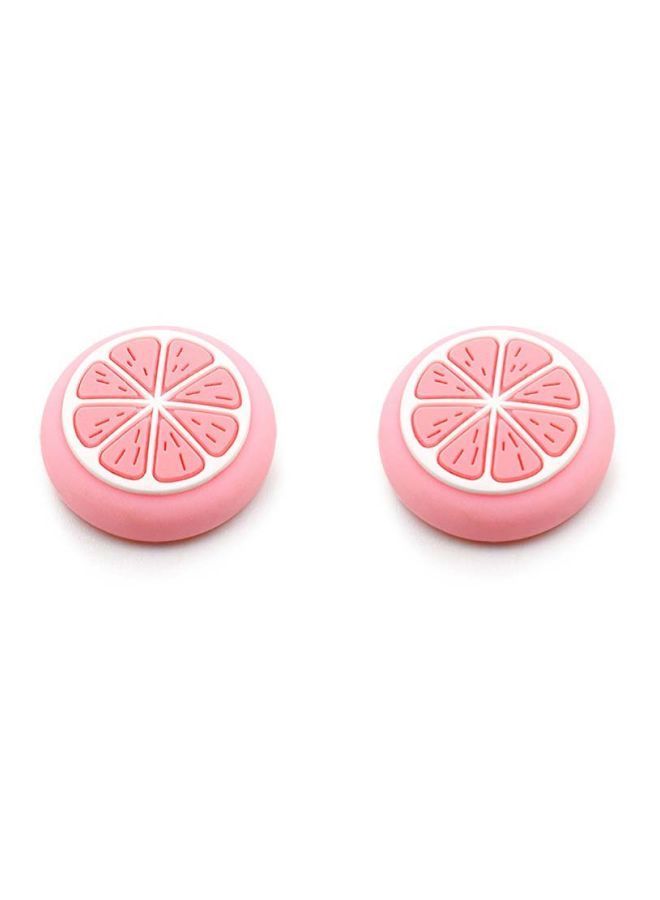 NIBEMINENT 2-Piece Fruit Design Joystick Thumb Cap 