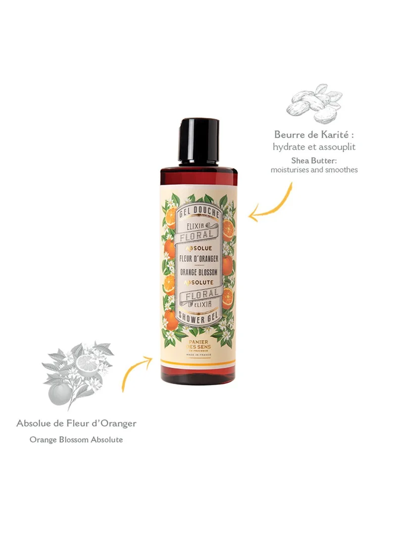 PANIER DES SENS Shower gel - Orange Blossom 250ml