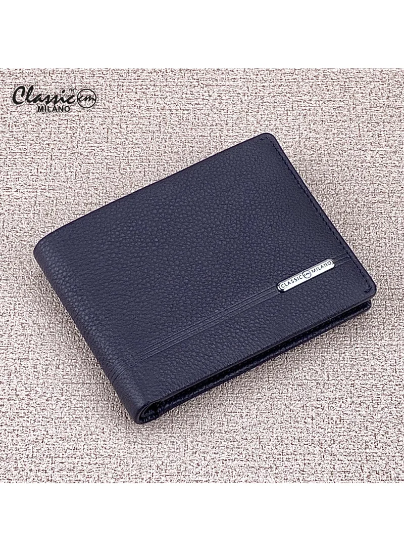 Classic Milano Classic Milano Genuine Leather Wallet for Men – Slim Bifold Men’s Wallet with RFID Blocking, Multiple Card Slots – Stylish Mens Purse Wallets Gift for Husband, Father