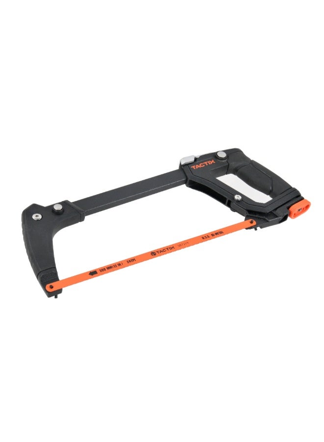 Tactix 3-in-1 Durable and Sturdy Multifunctional Hacksaw Black and Orange 2.9 x 15 x 41.2 cm 267000